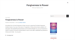 Desktop Screenshot of forgiveness-is-power.com