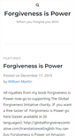 Mobile Screenshot of forgiveness-is-power.com